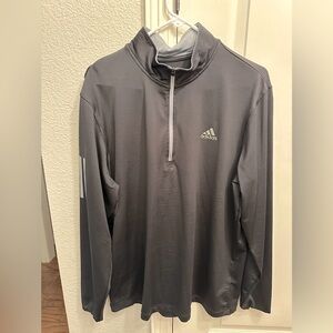 Men’s Adidas quarter zip pullover. Medium. Barely worn.
